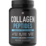 Sports Research Collagen Peptides - Hydrolyzed Type 1 & 3 Collagen Powder Protein Supplement for Healthy Skin, Nails, Bones & Joints - Easy Mixing Vital Nutrients & Proteins, Colla
