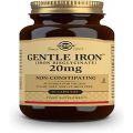 Solgar Gentle Iron 25mg, 90 Vegetable Capsules - Ideal for Sensitive Stomachs - Non-Constipating - Red Blood Cell Supplement - Non GMO, Vegan, Gluten Free, Dairy Free, Kosher - 90
