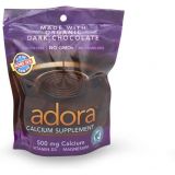 Adora Calcium Supplement Dark Chocolate, 30 Count (Value Pack of 3)