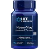 Life Extension Neuro-mag Magnesium L-threonate Dietary Supplements, 90 Capsules, Pack of 2