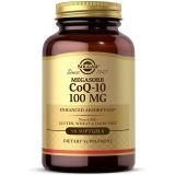 Solgar Megasorb CoQ-10 100 mg, 90 Softgels - Supports Heart Function & Healthy Aging - Coenzyme Q10 Supplement - Enhanced Absorption - Non-GMO, Gluten Free, Dairy Free - 90 Serving