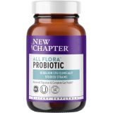 New Chapter Probiotic All-Flora - (2 Month Supply) for Advanced Immune Support with Prebiotics + Postbiotics for Women and Men + Saccharomyces Boulardii + 100% Vegan + Non-GMO + Sh