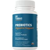 Dr. Tobias Prebiotics  Helps Support Digestion & Gut Health, Boost Immune System & Feed Good Probiotic Bacteria  Vegan & Non-GMO Dietary Fiber Supplement  1 Daily, 30 Capsules