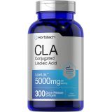 CLA Supplement 300 Softgel Pills Maximum Potency Conjugated Lineolic Acid from Safflower Oil Non-GMO, Gluten Free by Horbaach