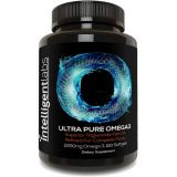 Intelligent Labs Triglyceride Omega 3, 2250mg per 3-Capsule Serving, Burpless Fish Oil Capsules, GOED Certified, 3rd Party Heavy Metal, PCB, and Oxidation Tested - 120 Softgels Per