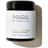 MARA - Natural Sea Vitamin C Glow Supplement With Moringa + Adaptogens Clean, Non-Toxic, Plant-Based Skin Care (30 Servings 5.15 oz)