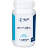 Klaire Labs Vitamin B1 150 mg - Benfotiamine Supplement for Men and Women - Fat-Soluble Thiamine for Improved Absorption - Hypoallergenic (60 Capsules)