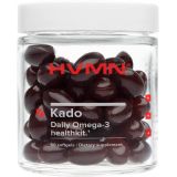 H.V.M.N. Kado - Daily Omega-3 Supplement - Fish Oil & Krill Oil Supplement, Vitamin D, Vitamin K, & Astaxanthin Anti-Inflammatory Supplement - Sustainable - Mercury Free