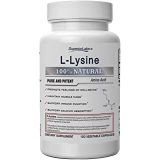 Superior Labs  Best L-Lysine NonGMO - Dietary Supplement 500 mg Pure Active L-Lysine  120 Vegetable Capsules  Supports Calcium Absorption  Immune System & Respiratory Health S