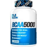 Evlution BCAAs Amino Acids Supplement for Men - EVL 2:1:1 5g BCAA Capsules for Post Workout Recovery and Lean Muscle Builder for Men - BCAA5000 Branched Chain Amino Acids Nutritional Supple