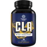 Natures Craft Conjugated Linoleic Acid CLA Supplement - CLA Safflower Oil Lean Muscle Mass Pre Workout Supplement for Men and Women for Natural Muscle Builder - 1560mg CLA Supplements with Essen