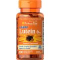 Puritans Pride Lutein 6 Mg with Zeaxanthin Supports Eye Health, 200 Count