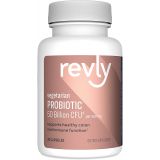 Amazon Brand - Revly One Daily Adult Probiotic Blend, Supports Healthy Colon and Immune Function, 50 Billion CFU (2 Strains), 30 Capsules, 1 Month Supply