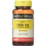 MASON NATURAL Fish Oil 1000 Mg No Burp Softgel, By Mason Vitamins - 90 Ea