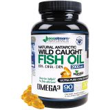 ecostream Naturals Wild Caught Omega 3 Fish Oil DPA-EPA-DHA Supplement 2,900 Milligrams