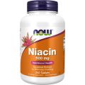 NOW Supplements, Niacin (Vitamin B-3) 500 mg, Sustained Release, Nutritional Health, 250 Tablets