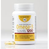 See Yourself Well Omega 3 Fish Oil - EPA & DHA Omega-3 Fatty acids. High Absorption Advanced Triglyceride Natural State Technology. Promotes Brain, Eye, Heart, Joint & Immune Health. 90 softgels - S