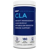 RSP Nutrition CLA 1000 Conjugated Linoleic Acid Max Strength Softgels, Natural Stimulant Free Weight Loss Supplement, Fat Burner for Men & Women, 180 Ct. (Packaging May Vary)