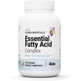 4Life Essential Fatty Acid Complex - Superior Source of Essential Omega-3 and Omega-6 Fatty Acids from Flaxseed Oil, Borage Seed Oil, and Fish Oil - Brain and Cardiovascular System