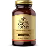Solgar Megasorb CoQ-10 400 mg, 60 Softgels - Supports Heart & Brain Function - Coenzyme Q10 Supplement - Enhanced Absorption - Gluten Free, Dairy Free - 60 Servings
