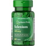 Puritans Pride Selenium 100 mcg 100 Tablets
