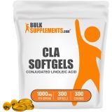 BULKSUPPLEMENTS.COM CLA Softgels (Conjugated Linoleic Acid) - CLA Supplements for Energy, CLA 1000mg from Safflower Oil - 1 Softgel per Serving - 300-Day Supply (300 Softgels)
