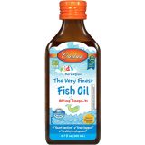 Carlson - Kids The Very Finest Fish Oil, 800 mg Omega-3s, Norwegian, Sustainably Sourced, Orange, 200 mL