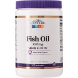 21st Century Fish Oil 1000 mg Softgels, 300 Count