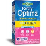 Natures Way Nature’s Way Fortify Optima Women’s 50 Billion Daily Probiotic Supplement, 7 Probiotic Strains, Digestive Support*, Immune Health*, Women’s Health*, No Refrigeration Required, 30 C