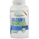 Vitalite Now! Best Calcium & Magnesium + Vitamin D3 400 IU - Highly Absorbable with Boron - 10 Forms of Calcium + Phosphorus for Bone Strength - All Natural - 240 Capsules - 2 Month Supply!