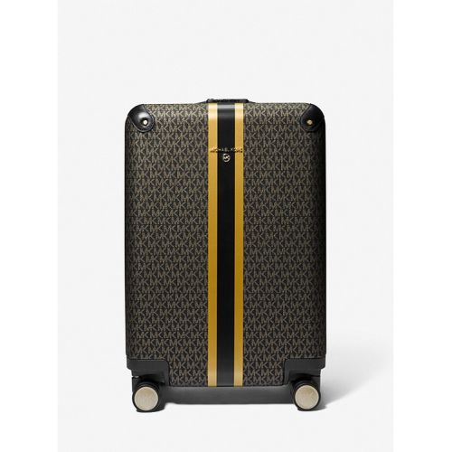 마이클코어스 MICHAEL Michael Kors Metallic Logo Stripe Suitcase