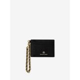 MICHAEL Michael Kors Small Pebbled Leather Chain Card Case