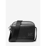 Michael Kors Mens Hudson Color-Blocked Leather Messenger Bag
