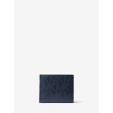 Michael Kors Mens Cooper Logo Embossed Leather Billfold Wallet