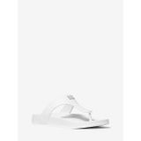MICHAEL Michael Kors Linsey Logo Rubber T-Strap Sandal