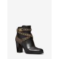 MICHAEL Michael Kors Kincaid Faux Leather and Studded Logo Ankle Boot