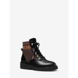 MICHAEL Michael Kors Trudy Stretch-Knit and Leather Boot