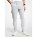 Michael Kors Mens French Terry Cotton Blend Cargo Joggers