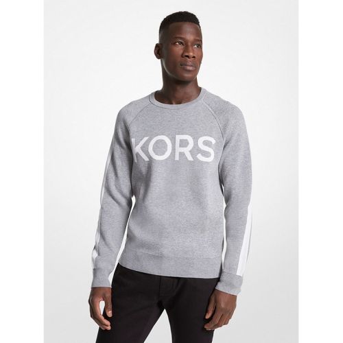 마이클코어스 Michael Kors Mens KORS Cotton Blend Sweater