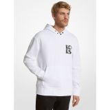Michael Kors Mens Logo Cotton Blend Hoodie