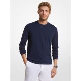 Michael Kors Mens Cotton Jersey Crewneck Sweater