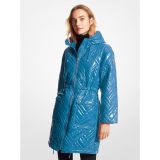 MICHAEL Michael Kors Quilted Cire Nylon Puffer Coat