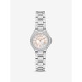 Michael Kors Mini Camille Pave Silver-Tone Watch