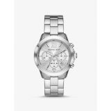 Michael Kors Oversized Silver-Tone Watch