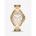 Michael Kors Oversized Camille Gold-Tone Watch