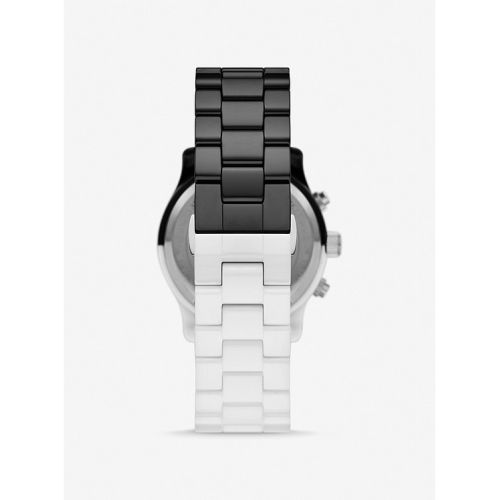 마이클코어스 Michael Kors Runway Two-Tone Ceramic Watch