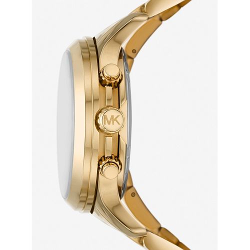 마이클코어스 Michael Kors Limited-Edition Runway 18K Gold-Plated Stainless Steel Wrap Watch