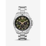 Michael Kors Oversized Brecken Silver-Tone Watch