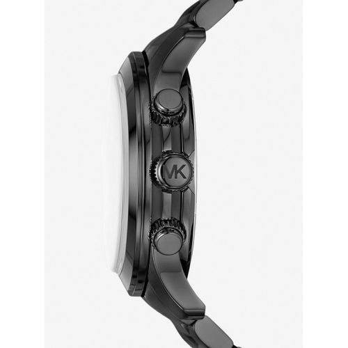 마이클코어스 Michael Kors Oversized Runway Black-Tone Watch