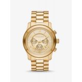 Michael Kors Oversized Slim Runway Gold-Tone Watch